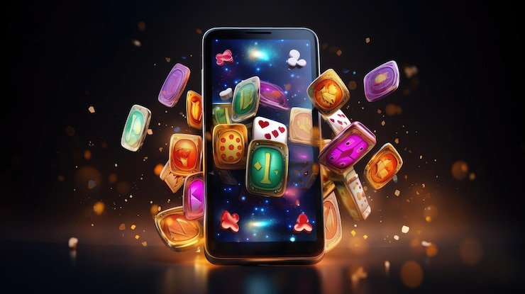 Layar permainan Gaple Online di aplikasi mobile raja787 menampilkan meja, kepingan pemain, dan tombol aksi